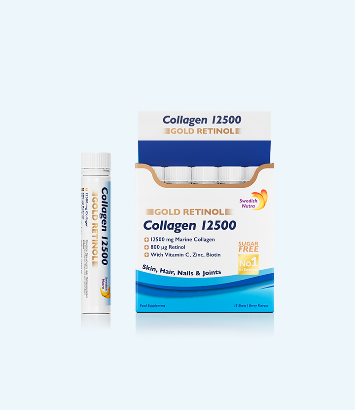 Swedish Nutra - Collagen Gold Retinol Shots